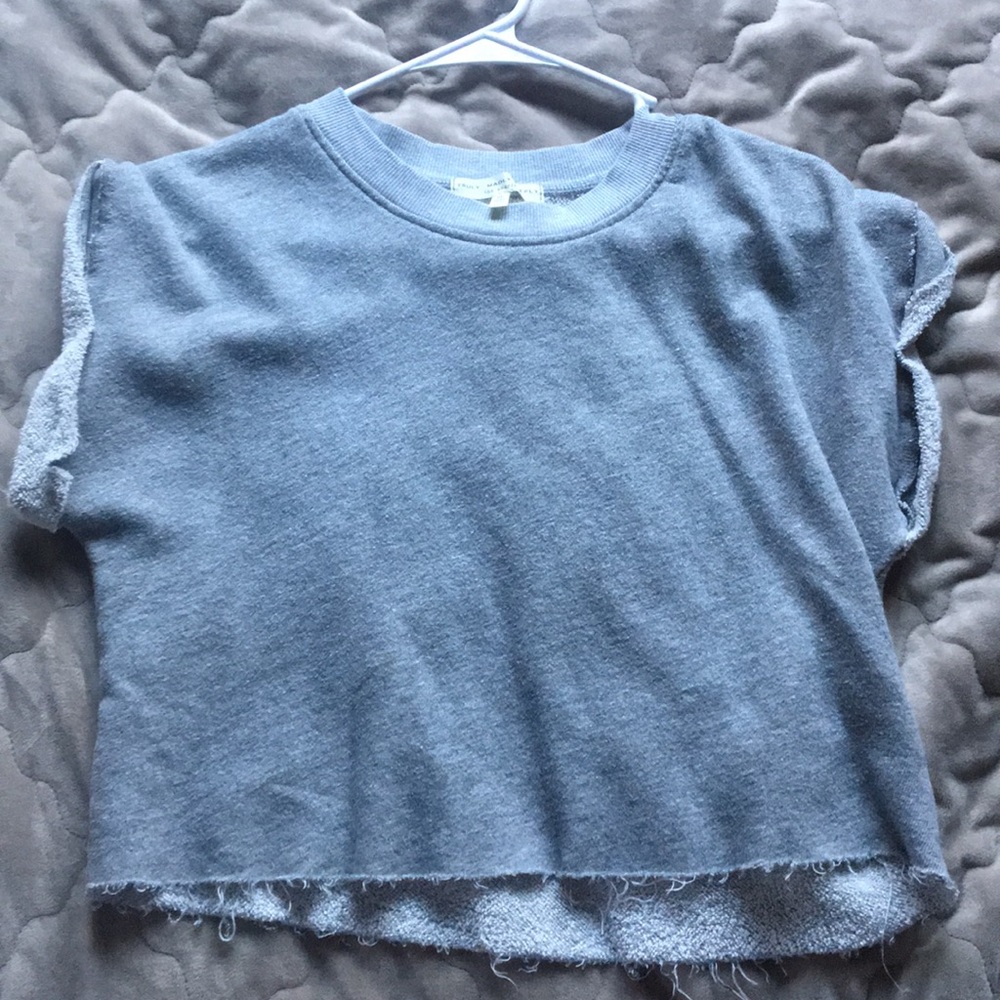 cropped urban outfitters t-shirt